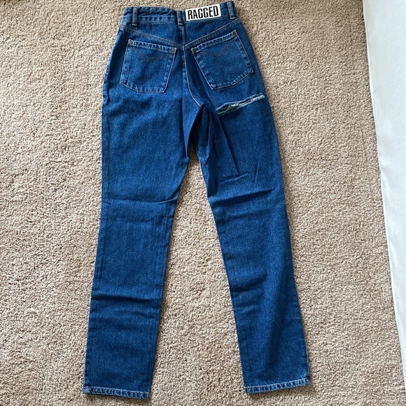 The Ragged Priest Butt Cut Jeans in Indigo - Picture 7 of 9